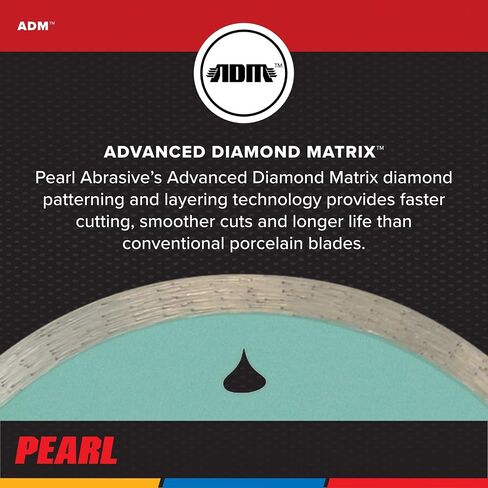 Pearl P4 ADM Reactor Porcelain Blade 4", 5/8"-1" Arbor in Kuwait