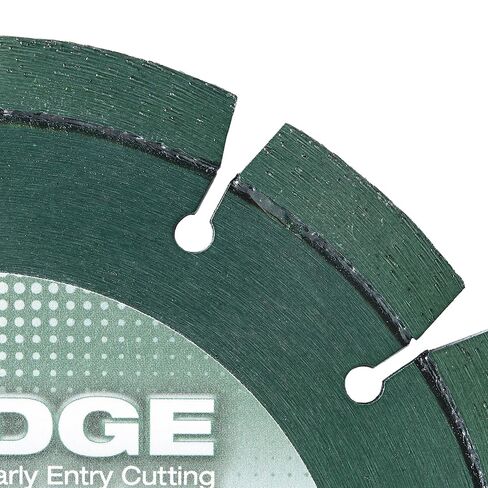 Delta Diamond EZ Edge Purple Early Entry Diamond Blade, 6-3/8" Soft Bond for Ultra-Hard Aggregate Concrete and Non-Abrasive Sand (Purple 6-3/8") in Kuwait