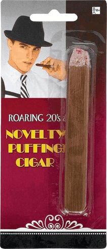 Brown Fake Puff Cigar Costume Accessory - 4.5", 1 Count - Durable & Realistic - Ideal For Themed Parties & Theatrical Performances in Kuwait