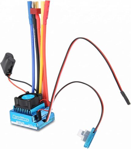 Pomya RC Car ESC, Brushless ESC, Electronic Components for Outdoor Use((60A)) in Kuwait