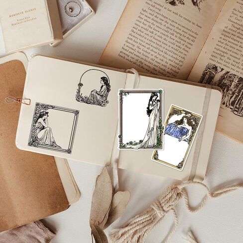 GLOBLELAND Vintage Lady Clear Stamps European Medieval Style Silicone Clear Stamp Seals for DIY Scrapbooking Journals Decorative Cards Making Photo Album DIY Craft in Kuwait
