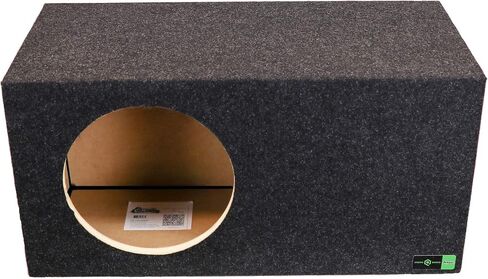 Atrend 8 Soundqubed Dual Vented - SPL Tune Subwoofer Box Improves Audio Quality, Sound & Bass - Woofer Specific Enclosure Certified - Made in USA in Kuwait