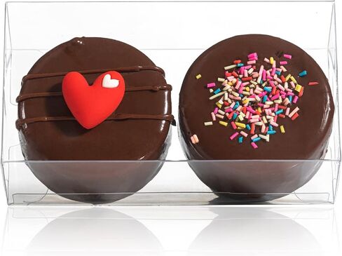 RomanticBaking 150 Pack 2.17x2.17x1.38 Inches Single Macaron Boxes Brownie Boxes Moon Cake Boxes Small candy boxes for wedding favors in Kuwait