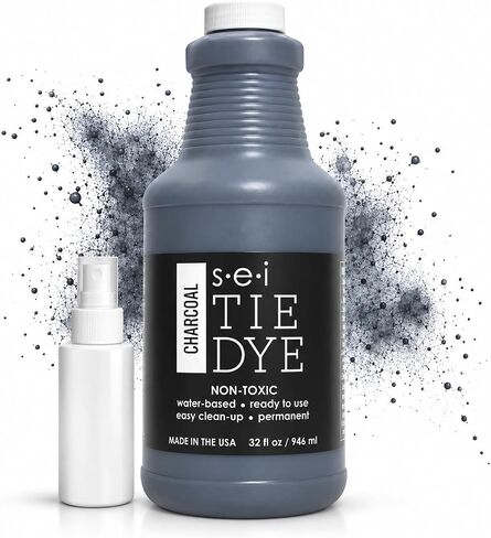S.E.I Aqua Tie Dye Kits for Large Groups, Fabric Dye, Large Tie Dye Kit for Big Projects and Fun Activities, 1-Quart-32 Ounces… in Kuwait