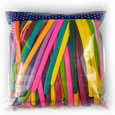 KADBANER 260Q Long Balloons 100-Pack latex balloons,Graduation, Wedding,Reunion Party, Birthday in Kuwait
