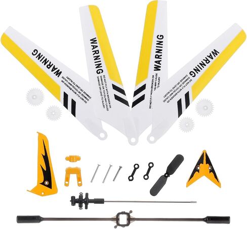 Totority Playset Accessories Replacement Spare Parts, Blades, Tail Decorations Tail Blade Balance Bar Connect Buckle, Inner Shaft for S107 /S107G RC Helicopter Rc Helicopters in Kuwait