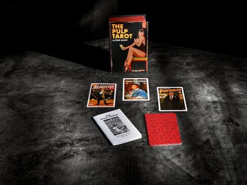 Pulp Magazines Themed Tarot Card Deck - with Characters from The History of Pulp Illustration - Boxed Set with 78 Cards in Kuwait
