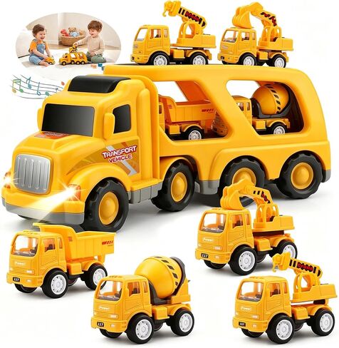 School Bus Toys Car for Toddlers: Toys for 1 2 3 4 Year Old Boy Girl | Musical Toys with Lights Sounds & 5 Figures for Age 1-3 2-4 | 1st 2nd Birthday Gifts for Kids 18 Months+ in Kuwait