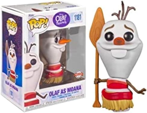 Funko POP Disney!: Olaf Presents - Olaf as Moana, Amazon Exclusive, Multicolor, (61824) in Kuwait