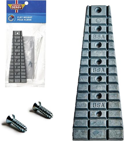 Pinewood Derby Flexible Composite Weight in Kuwait