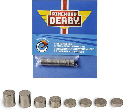Pinewood Derby Flexible Composite Weight in Kuwait