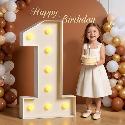 3FT Marquee Light Up Letters, Large Marquee Letters, DIY Giant Letters for Baby Shower Birthday Party Backdrop Decorations, Light Up Letters for Wedding Decor, Kids' Mosaic Kits Letter A in Kuwait