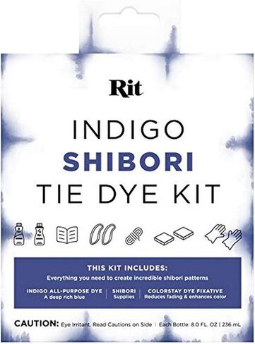Rit Indigo Shibori Tie Dye Kit, Model Number: 85847 , Blue in Kuwait