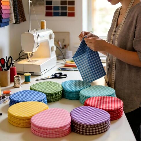 iNee Polka Dot Fat Quarters Quilting Fabric Bundles, Quilting Fabric for Sewing Crafting,18 x22 inches,(Polka Dot) in Kuwait