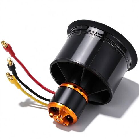 Oumefar QX Motor EDF طقم مروحة مجاري الهواء 50 مم EDF 12 شفرات مروحة مجاري الهواء مع محرك بدون فرش QF2611‑5000KV 3‑4S للطائرات RC(CW) (CCW) in Kuwait