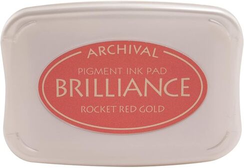 Tsukineko Brilliance Crafting Ink Pad, Full-Size, Coffee Bean in Kuwait