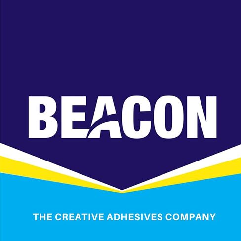 BEACON Fabri-Tac Premium Fabric Glue - Quick Drying, Crystal Clear, Permanent - for Fabrics, Canvas, Lace, Wood and More, 4-Ounce, 2-Pack in Kuwait