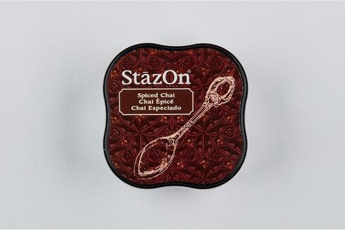 Tsukineko StazOn Midi Ink Pad, Spiced Chai in Kuwait