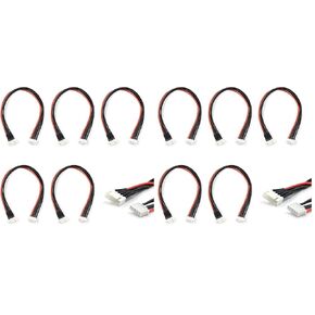 اليشمك سلك تمديد قابس التوازن JST-XH 4S 200 ملم 5 قطع لشحن بطارية ليثيوم بوليمر 22AWG سيليكون in Kuwait