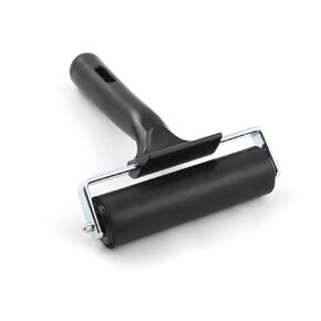 QWORK 6 Inch Rubber Roller, Tape Roller for Print, Tape, Wallpapers, Scrapbooks in Kuwait
