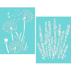 8.5x11 Sunflower Silkscreen Stencil, DIY Reusable Mesh Adhesive Stencils for Painting on Wood, Chalkboard, Fabric, DIY Template for Crafts and Art in Kuwait