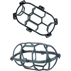 Floral Cage Arranger for Flowers l Bouquet Floral Cage l Pillow Floral Cage for Centerpieces and Vases l Sell in Set of 2 (4", Egg) (330-96-07) in Kuwait
