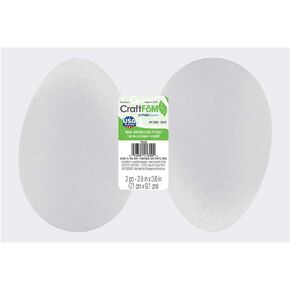 FloraCraft CraftFōM Egg 3.4 Inch x 4.5 Inch White in Kuwait