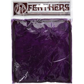 Zucker Loose Turkey Feather Flats Dyed - Bulk Feathers for Crafting, Holiday Decorating, Weddings, Cosplay & Costume (4-6 in) in Kuwait