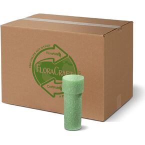 FloraCraft FloraFōM Memorial Vase Insert 3.25 Inch x 6 Inch Green in Kuwait