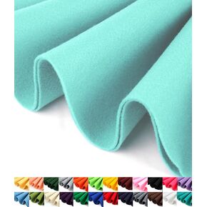 Barcelonetta | Felt Fabric | 72" Wide | 1.6mm Thick | Acrylic & Soft | Felt by the Yard | Felt for DIY Crafts, Projects, Sewing (White, 1 Yard) in Kuwait