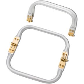 YTKavq 8" Purse Frame,Rectangle Purse Hardware with Frame Kiss Lock for DIY Purse Making Supplies & Sewing Bag Clutch Crafts 2pcs in Kuwait