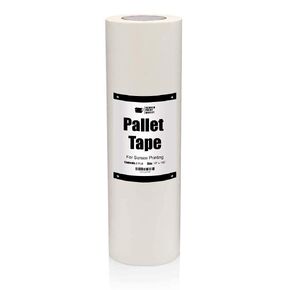 Ecotex Screen Printing Pallet Tape by Screen Print Direct (18" x 100 Yards) - Heavy Duty, No Residue, Water Resistant, Protects Screen Printing Surfaces from Inks in Kuwait