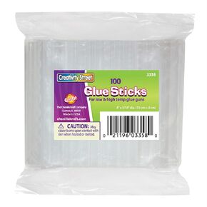 Creativity Street 5/16" Dual Temperature Glue Sticks, Clear (3358) in Kuwait