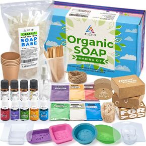 Soap Making Kit for Adults Organic - Soap Kit Making for Beginners Natural - Make Your Own Soap Kit - DIY Soap Maker Kit - Organic Soap Making Kit in Kuwait