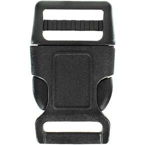 Paracord Planet Brand Contoured Side Release Black Buckle – Multiple Size and Quantity (5/8 Inch, 50 Pack) in Kuwait