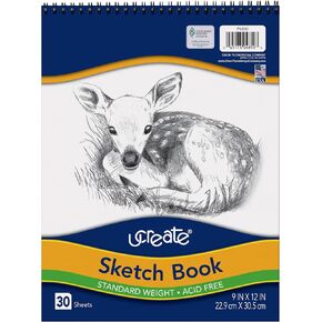كتاب رسم ارت فيرست من باكو PAC4850، 9 سم × 12 سم، ابيض in Kuwait