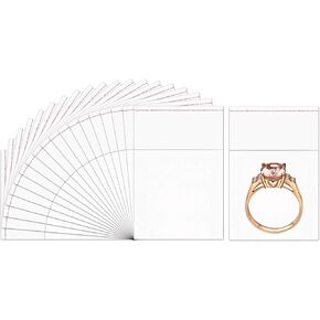 1.5x2 500pcs Small Clear Cello Bags 1mil Crystal Self Adhesive Bags OPP Poly Bags for Jewelry Candies Coins Samples Vitamins in Kuwait