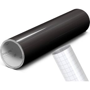 ORACAL 5400 Reflective Craft Safety Vinyl 12" x 24" Self-Adhesive Roll for Cameo, Cricut and Silhouette Including 12" x 24" Roll of Transfer Paper (Silver White Reflective 1 roll) in Kuwait