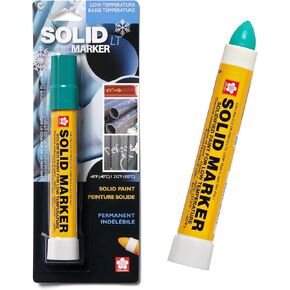 SAKURA Solid Paint Markers with Twist Up Tip - Low Temperature Permanent Marker Pens - Window, Wood, & Glass Marker - Green Paint - 1 Pack in Kuwait