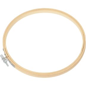 MECCANIXITY Embroidery Hoop 4 Inch Round Bamboo Circle Cross-Stitch Ring for Art Craft Sewing Ornament, Pack of 3 in Kuwait