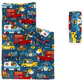 Space Nap Mat - Space Ship Galaxy Sleeping Bag with Removable Pillow - Daycare and Sleepovers Preschool Kindergarten Bedding Set for Kids Toddler Boys Girls in Kuwait