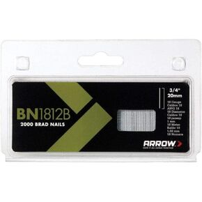 Arrow Fastener BN1812BCS Genuine 3/4-Inch, 18-Gauge Brown Brads, 2,000-Pack in Kuwait