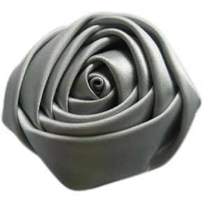 YYCRAFT Pack of 20 Satin 4d Rose 2"(5cm) Craft Wedding Bride-Red in Kuwait