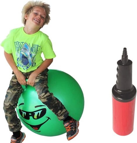 WALIKI Hopper Ball for Kids | Hippity Hop Ball | Jumping Hopping Ball | Therapy Ball | Green (Ages: 16-101 (29"/75CM)) in Kuwait