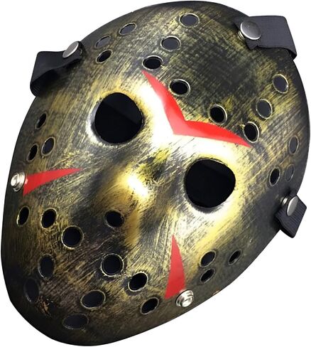 Halloween Mask Horror Hockey Mask Halloween Masquerade Party Cosplay Prop Costume Mask in Kuwait