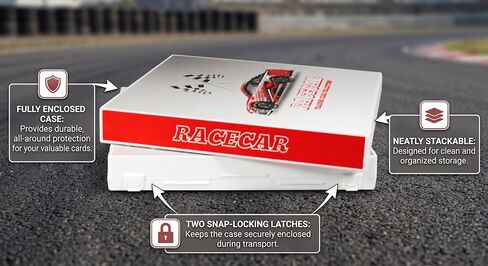 UniKeep Nascar Themed Collectible Card Storage Binder, 450 Card Capacity (Car) in Kuwait