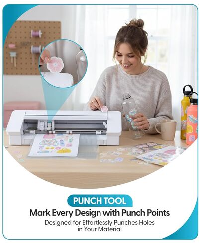 Silhouette America SILH Cameo 4 Punch Tool, White and Black in Kuwait