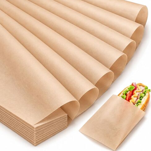250 Pcs 30 x 20 Inch Acid Free Archival Tissue Paper No Acid Unbuffered Interleaving Paper for Clothes Textiles Linens Books Photo Jewelries Presents Wrap Storage, Brown in Kuwait