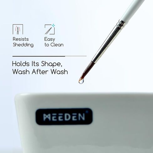 MEEDEN Miniature Detail Paint Brushes - 2/0 3/0 0 Small Fine Tip Paintbrush Set for Acrylic Watercolor Painting - Modle Paint Brush for Craft Nail in Kuwait