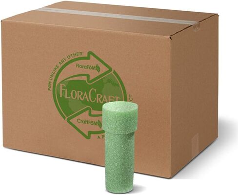 FloraCraft FloraFōM Memorial Vase Insert 3.25 Inch x 6 Inch Green in Kuwait
